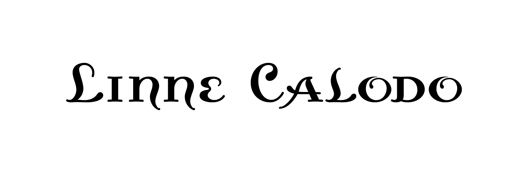LinneCalodo Simplified Logo BLACK Linne Calodo Update